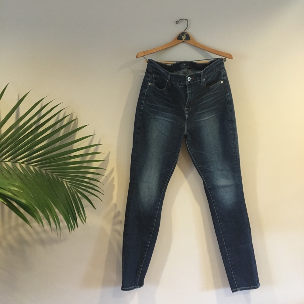 LUCKY BRAND olivia skinny jeans size 10